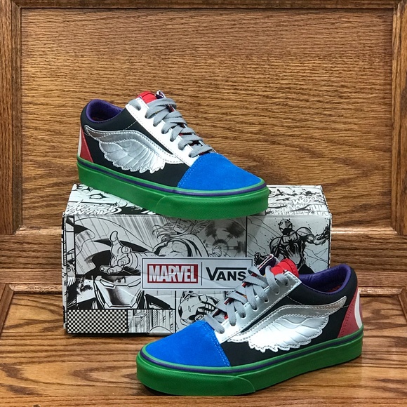 Vans Other - Vans Old Skool Marvel Avengers Multi Shoes